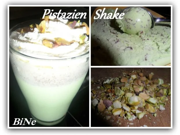BiNe` S PISTAZIEN SHAKE - Rezept