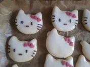 Hello Kitty Teegebäck , Kekse, Butterkekse, Plätzchen - Rezept