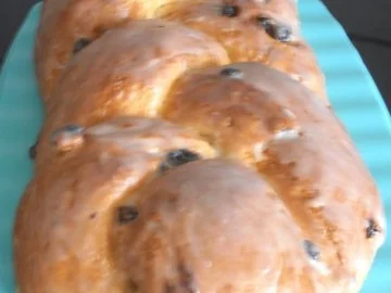 Rosinen-Zopf - Rezept - Bild Nr. 2