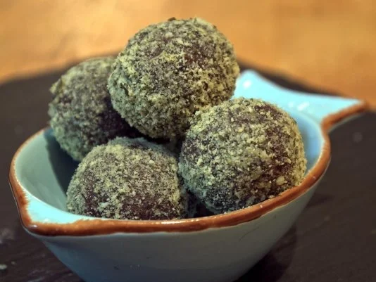 Rezept: Kürbiskern-Konfekt Kürbiskern-Konfekt - Rezept