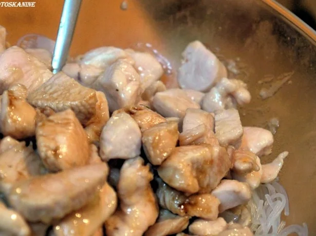 Geflügel-Glasnudel-Salat mit Pimentos de Padron - Rezept - Bild Nr. 5