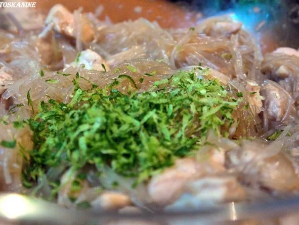 Geflügel-Glasnudel-Salat mit Pimentos de Padron - Rezept - Bild Nr. 6