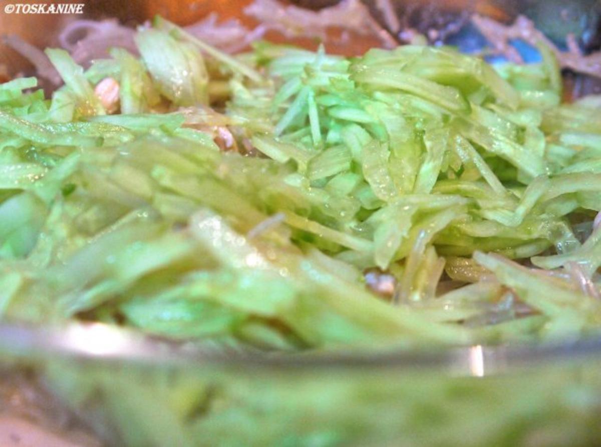Geflügel-Glasnudel-Salat mit Pimentos de Padron - Rezept - Bild Nr. 7
