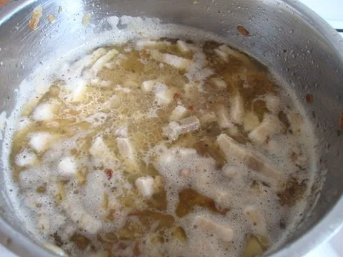 Grünkerntöpfchen mit Zwiebelgrieben - Rezept - Bild Nr. 8