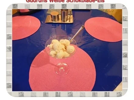 Eis: Weiße Schokolade-Eis - Rezept - Bild Nr. 9