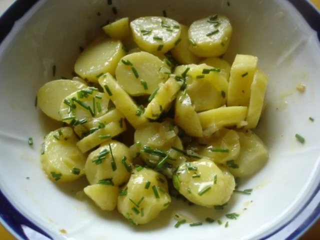 Rezept: Leiterchen mit Pellkartoffelsalat Bild Nr. 7 Leiterchen mit Pellkartoffelsalat - Rezept - Bild Nr. 7