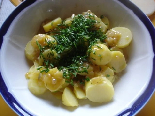 Rezept: Leiterchen mit Pellkartoffelsalat Bild Nr. 6 Leiterchen mit Pellkartoffelsalat - Rezept - Bild Nr. 6