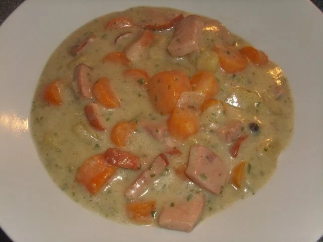 Kasseler-Möhren Eintopf - Rezept