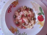 Pasta Tomate-Mozarella - Rezept