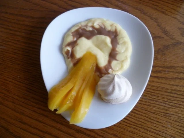 Eis -Beschwipstes Eis auf Mango-Spiegel - Rezept - Bild Nr. 4