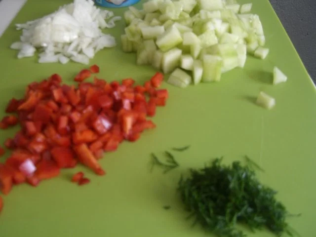 Rezept: Kabeljau-Filet auf Gurkengemüse Bild Nr. 4 Kabeljau-Filet auf Gurkengemüse - Rezept - Bild Nr. 4