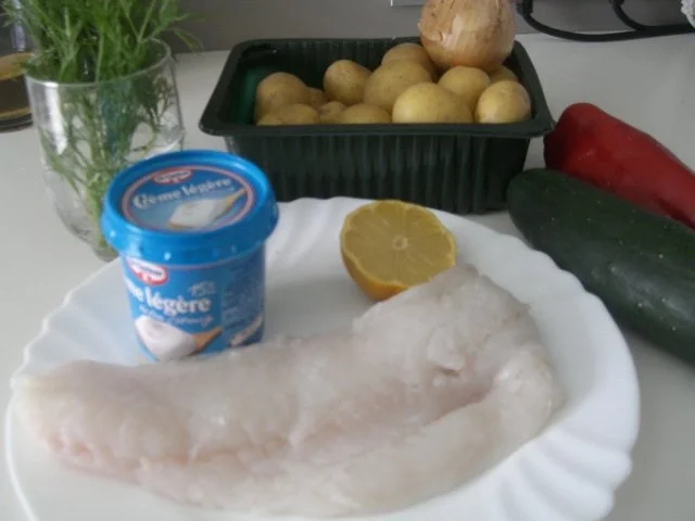 Rezept: Kabeljau-Filet auf Gurkengemüse Bild Nr. 5 Kabeljau-Filet auf Gurkengemüse - Rezept - Bild Nr. 5