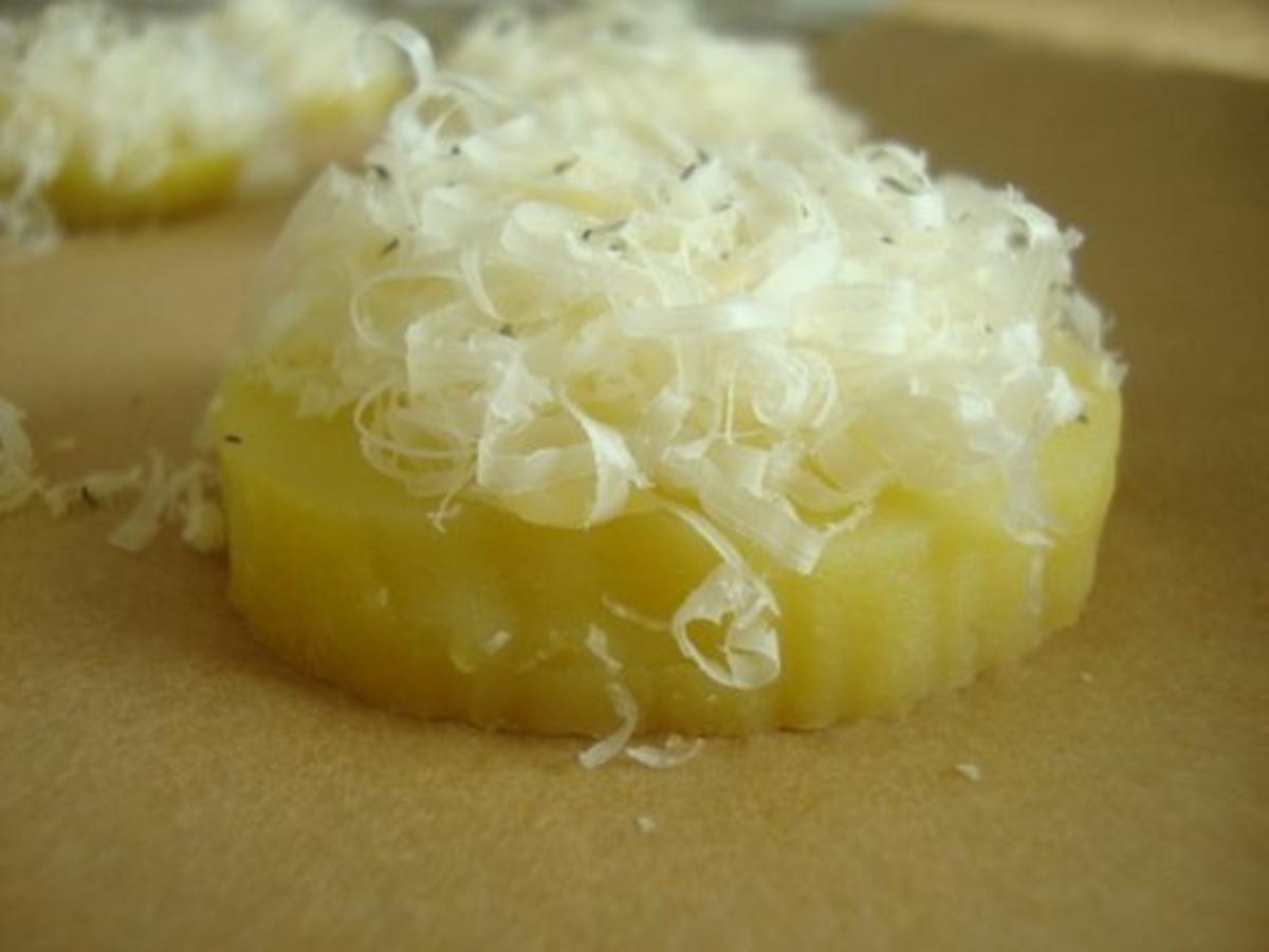 Zwiebelsüppchen mit gratinierten Kartoffeltaler - Rezept - Bild Nr. 12