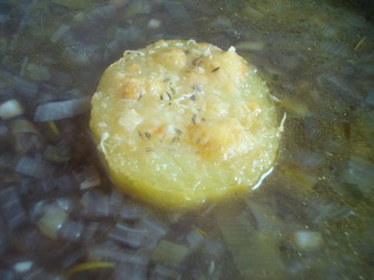 Zwiebelsüppchen mit gratinierten Kartoffeltaler - Rezept - Bild Nr. 17