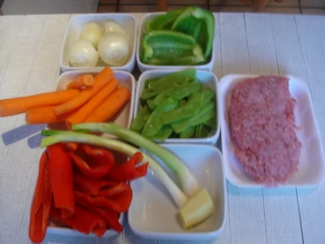 Rezept: Asiatische Spaghetti mit Hackfleisch Bild Nr. 5 Asiatische Spaghetti mit Hackfleisch - Rezept - Bild Nr. 5