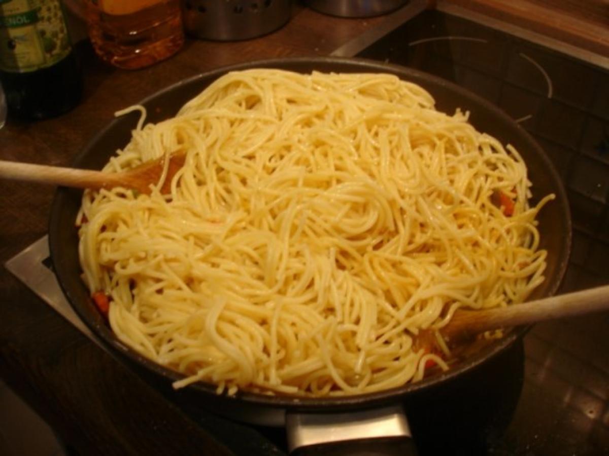 Asiatische Spaghetti mit Hackfleisch - Rezept - Bild Nr. 15