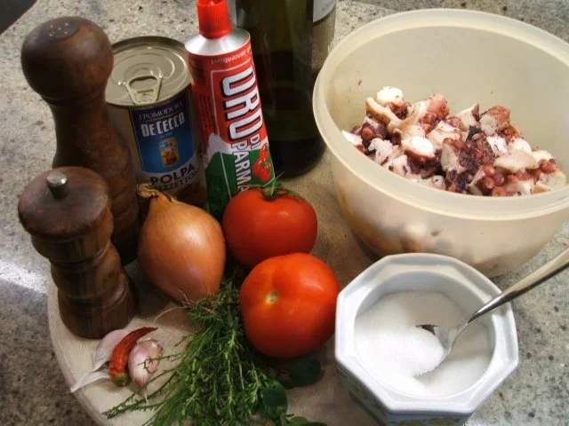 Fisch: Sepia in Tomatensoße - Rezept - Bild Nr. 7