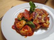 Tortellini küsst Käse - Rezept