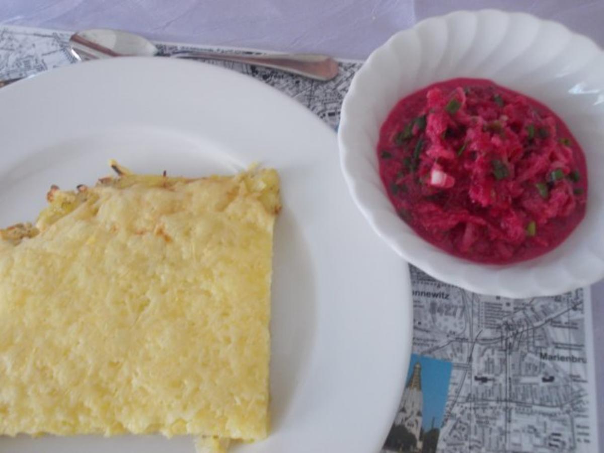 Bilder für Vegetarisch - Thüringer Kartoffelblech - Rezept