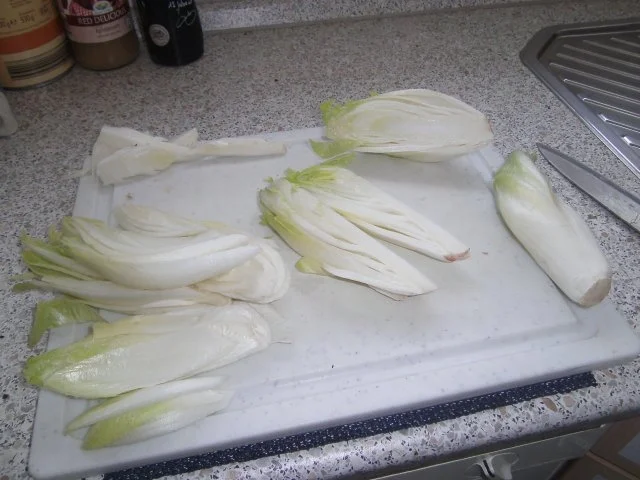 Chicoree in Ahornsirup karamelisiert - Rezept - Bild Nr. 2