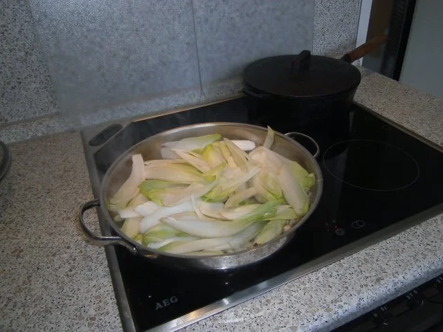 Chicoree in Ahornsirup karamelisiert - Rezept - Bild Nr. 3