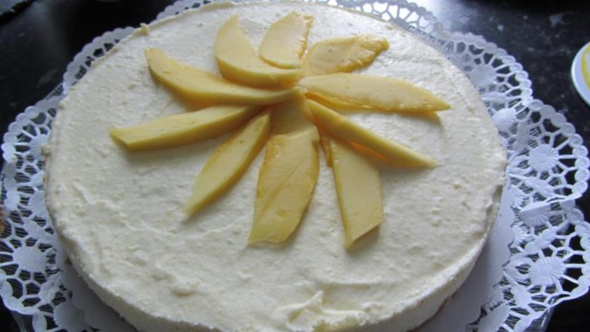 Bilder für Mango-Kuchen ohne backen Rezept