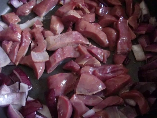 Rezept: flambierte Schweine - Nieren Bild Nr. 3 flambierte Schweine - Nieren - Rezept - Bild Nr. 3