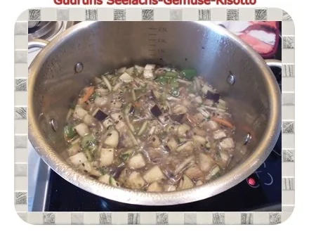 Rezept: Fisch: Seelachs-Gemüse-Risotto Bild Nr. 10 Fisch: Seelachs-Gemüse-Risotto - Rezept - Bild Nr. 10