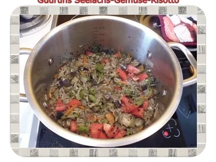 Rezept: Fisch: Seelachs-Gemüse-Risotto Bild Nr. 11 Fisch: Seelachs-Gemüse-Risotto - Rezept - Bild Nr. 11