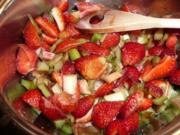 Vorrat :Rhabarber + Erdbeere für den Winter ! - Rezept