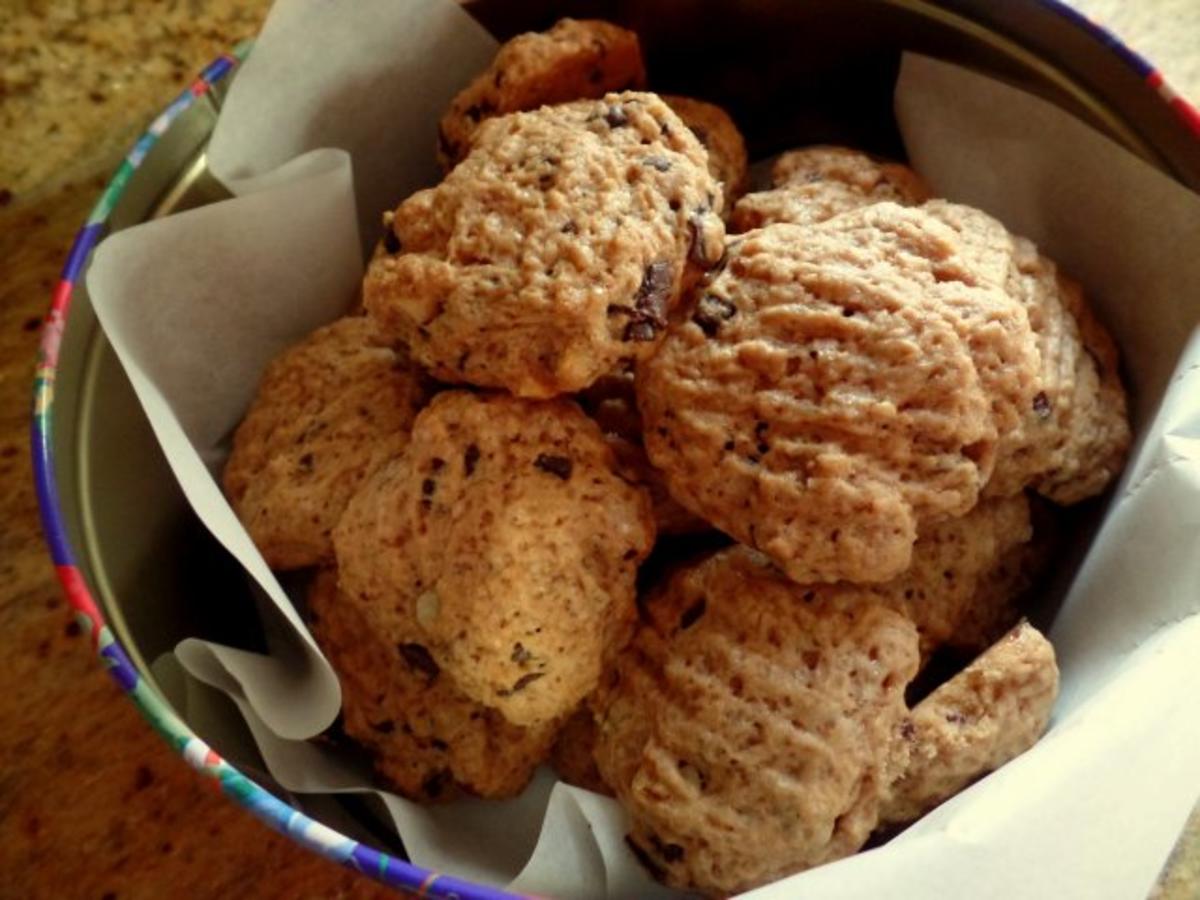 Bilder für Schoko-Nuss-Cookies - Rezept