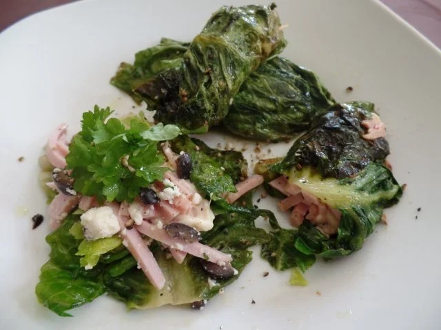 Gefüllte Salatröllchen - Rezept