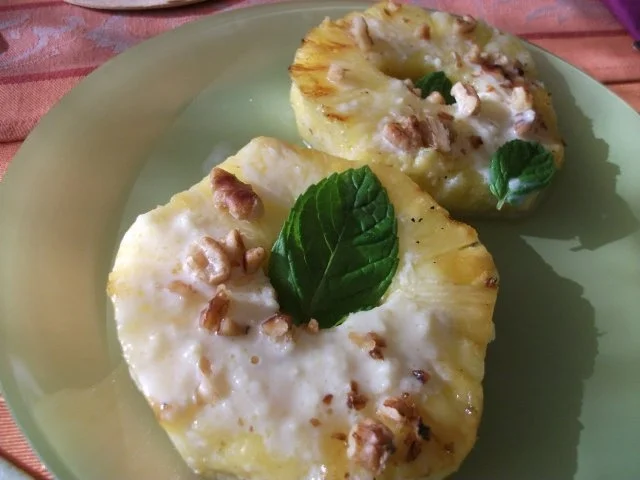 Rezept: Honig-Ananas Honig-Ananas - Rezept