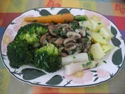 Vegan : Gesunder Teller - Rezept