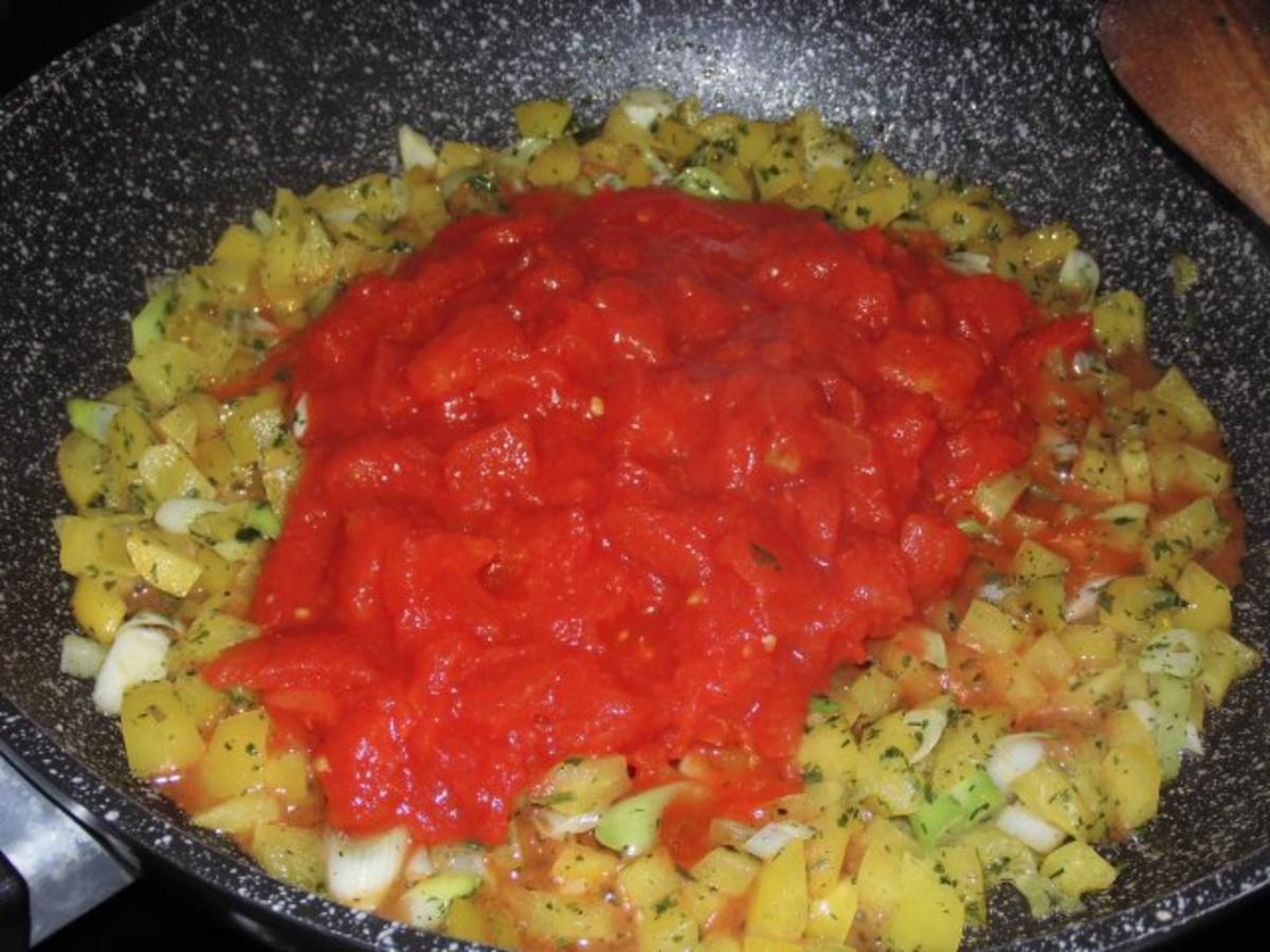 Gnocchi - Tomaten - Paprika - Pfanne - Rezept - Bild Nr. 3
