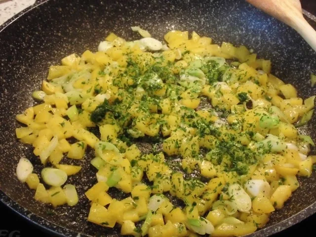 Gnocchi - Tomaten - Paprika - Pfanne - Rezept - Bild Nr. 4