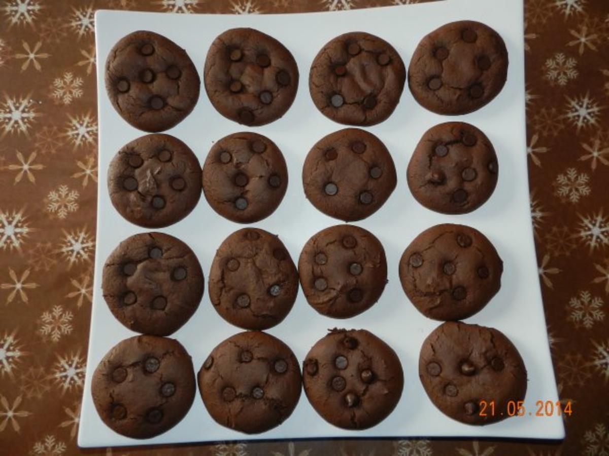 Bilder für Triple Chocolate Cookies - Rezept