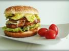 XXL- Burger mit saftigem Minuten Steak - Rezept