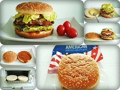 XXL- Burger mit saftigem Minuten Steak - Rezept - Bild Nr. 3