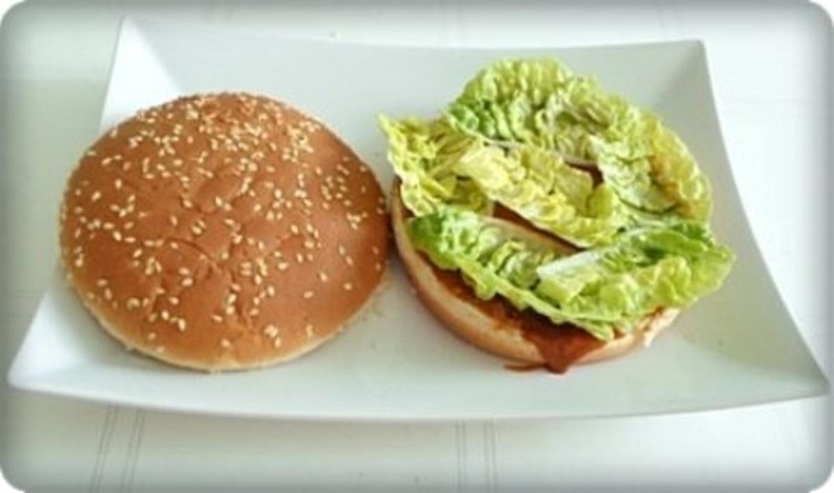 XXL- Burger mit saftigem Minuten Steak - Rezept - Bild Nr. 8