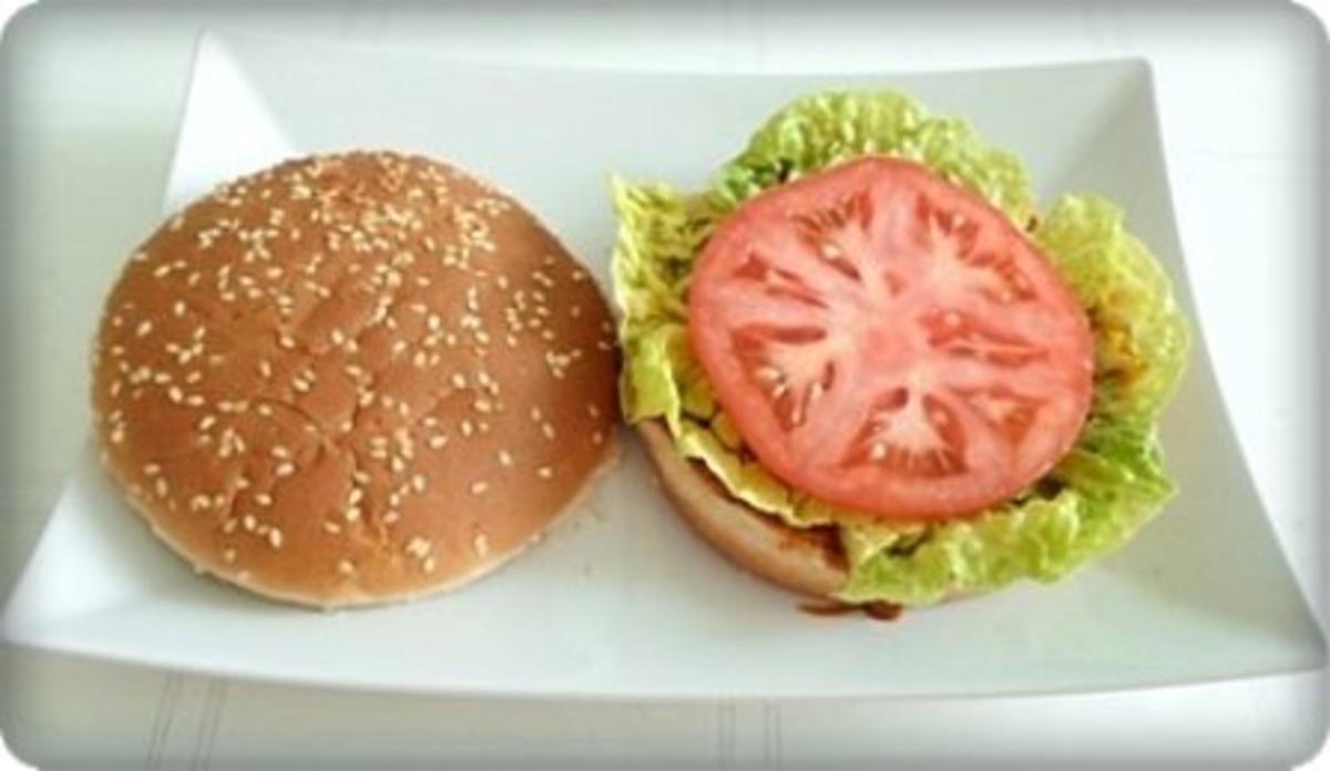 XXL- Burger mit saftigem Minuten Steak - Rezept - Bild Nr. 9