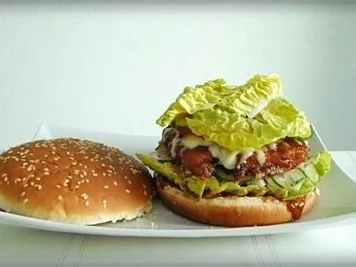 XXL- Burger mit saftigem Minuten Steak - Rezept - Bild Nr. 15