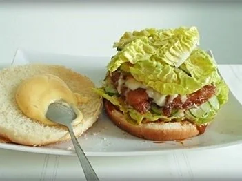 XXL- Burger mit saftigem Minuten Steak - Rezept - Bild Nr. 16