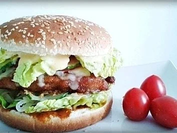 XXL- Burger mit saftigem Minuten Steak - Rezept - Bild Nr. 17