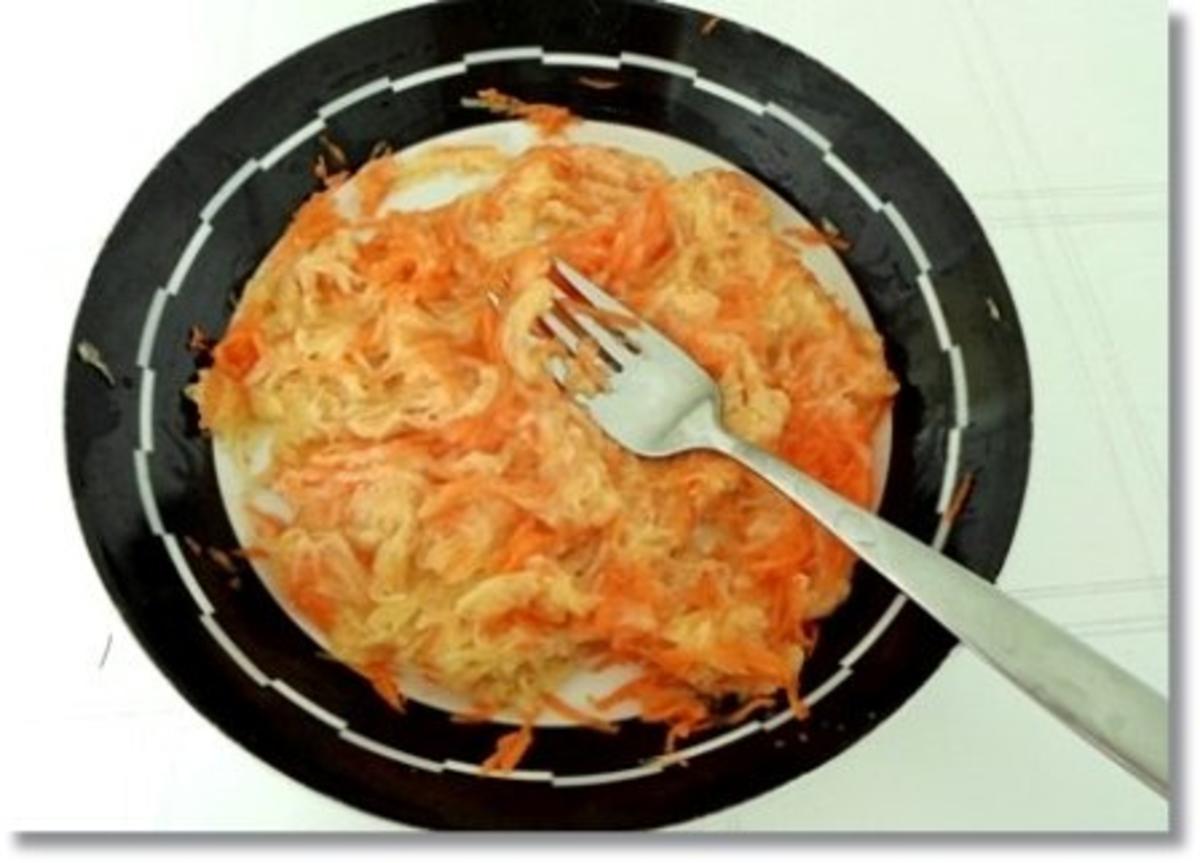 Kartoffel-Möhrenrösti mit Lachs und Caviar - Rezept - Bild Nr. 10
