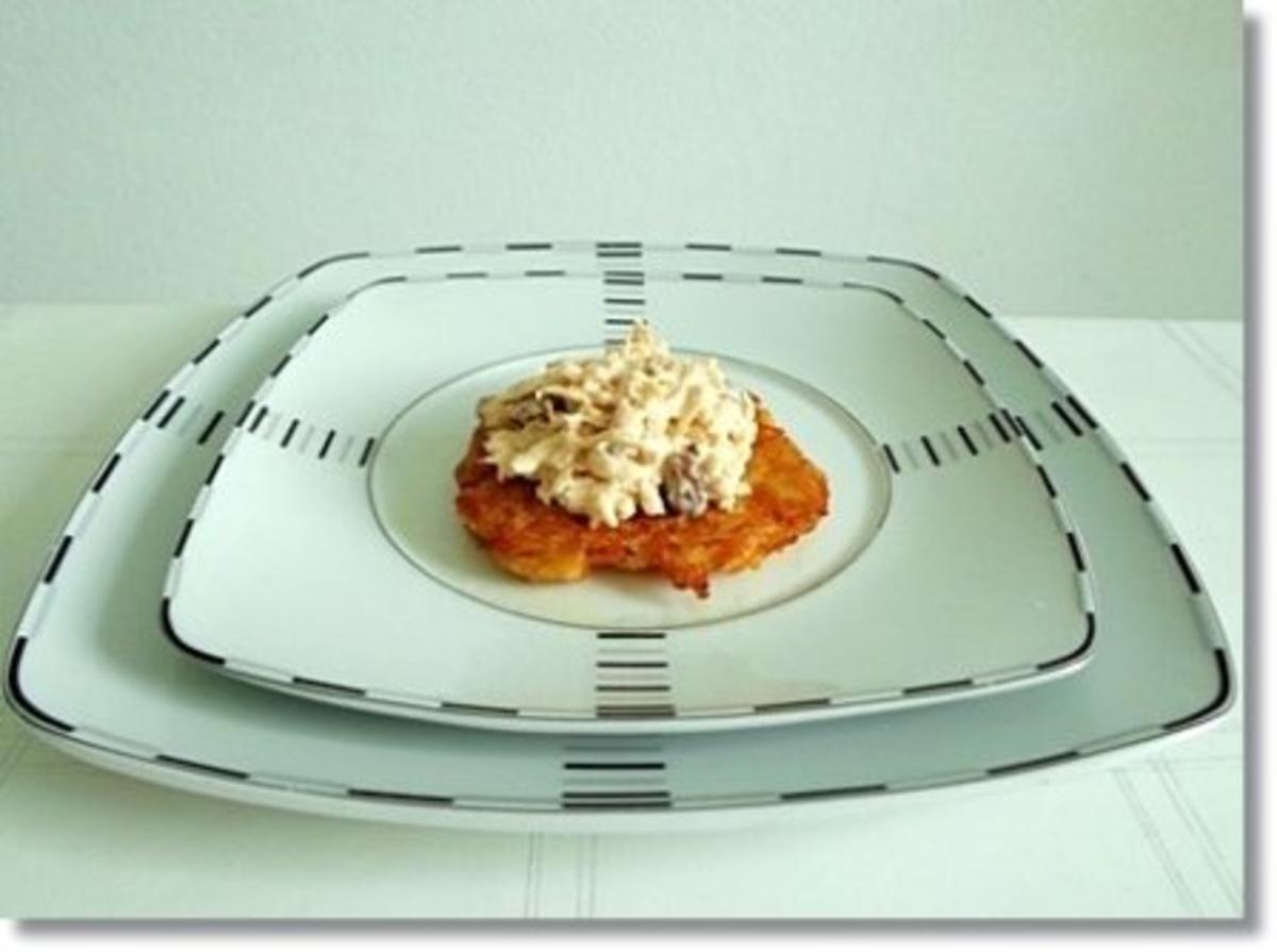 Kartoffel-Möhrenrösti mit Lachs und Caviar - Rezept - Bild Nr. 15
