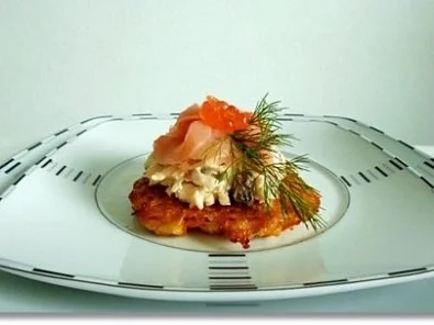 Kartoffel-Möhrenrösti mit Lachs und Caviar - Rezept - Bild Nr. 18