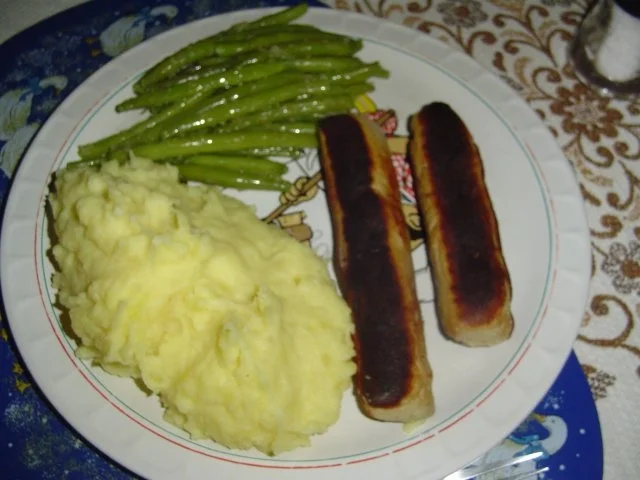 Bohnen mit Pute und Nackerte - Rezept - Bild Nr. 2