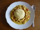 Pfannengericht - Fruchtiges Chickencurry - Rezept