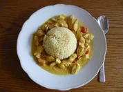 Pfannengericht - Fruchtiges Chickencurry - Rezept